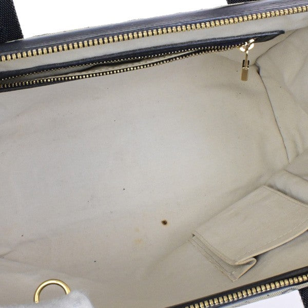 LOUIS VUITTON Josephine PM Hand Bag Monogram Mini Canvas Blue M92049 67YH046