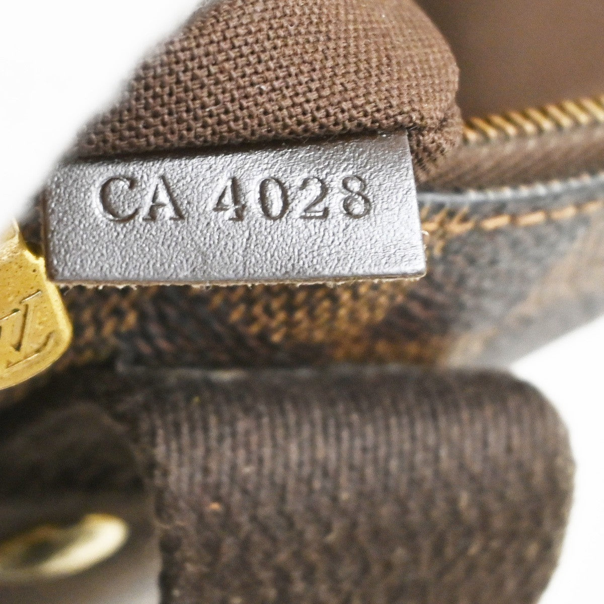 LOUIS VUITTON Cabas Beaubourg Shoulder Bag Damier Ebene Leather N52006 75KB546