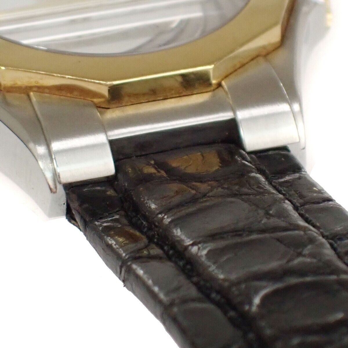 CONCORD Auto Mariner Wrist Watch 38mm 15.A9.112 Leather Gold BK Limited 21GA883