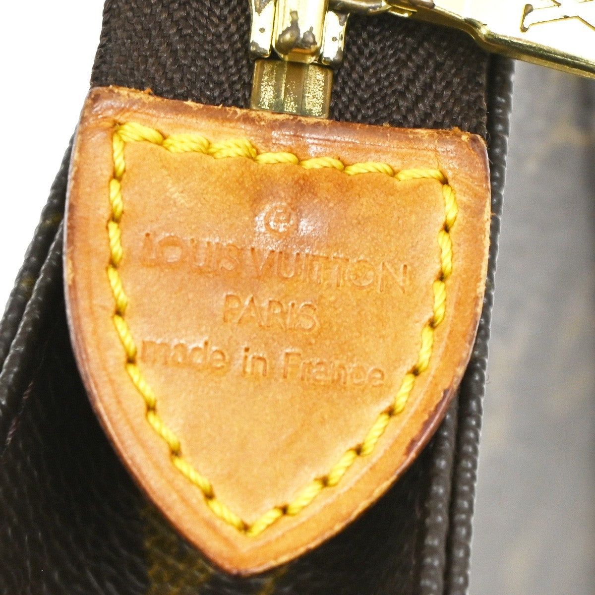 LOUIS VUITTON Poche Toilette 15 Clutch Pouch Bag Monogram Leather M47546 66KB679