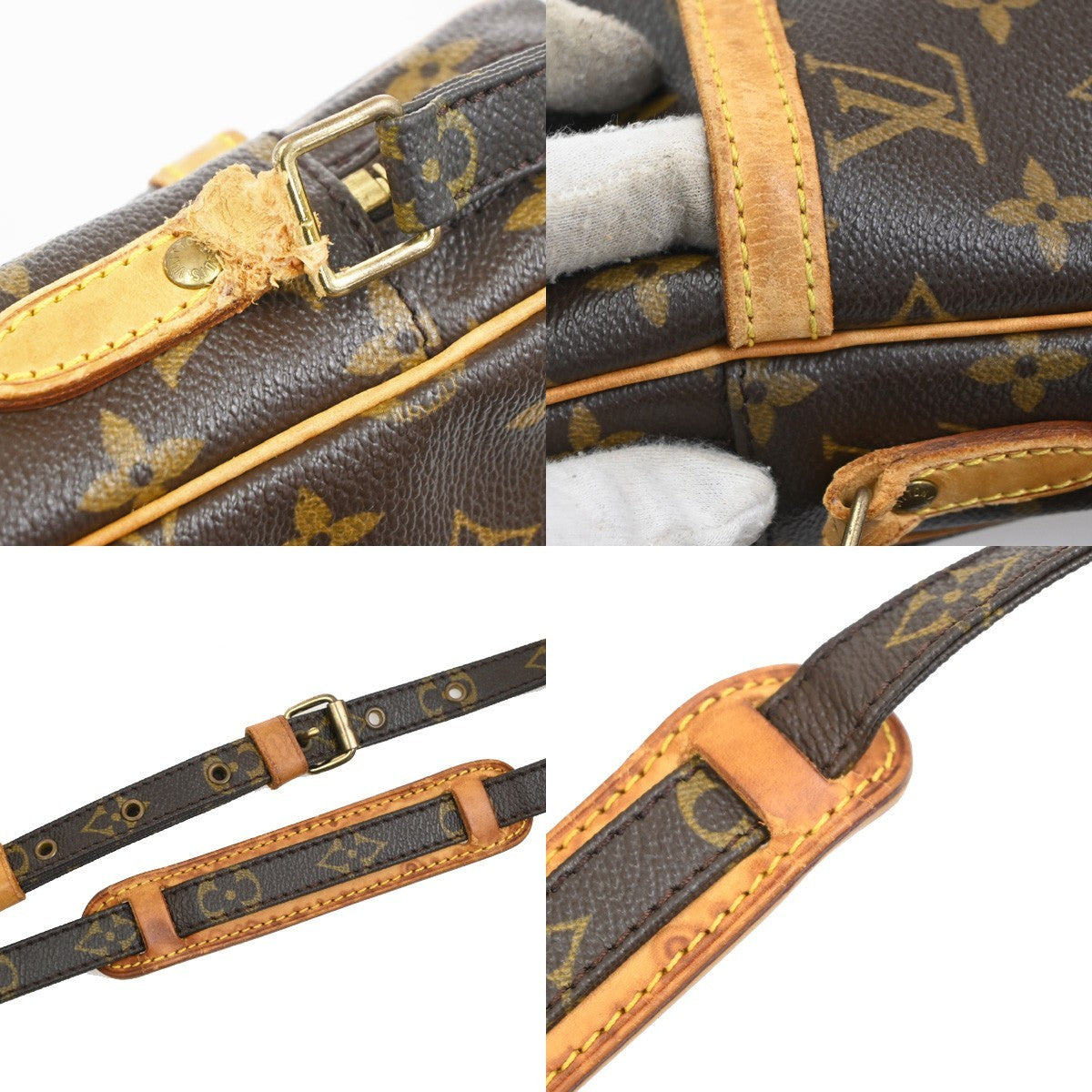 LOUIS VUITTON Amazon Crossbody Shoulder Bag Monogram Leather BN M45236 60PA080