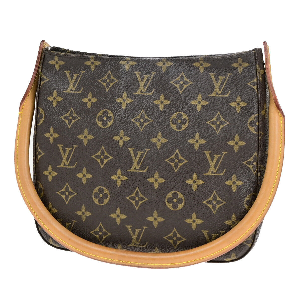 LOUIS VUITTON Looping MM Shoulder Bag Monogram Leather BN France M51146 12YF534