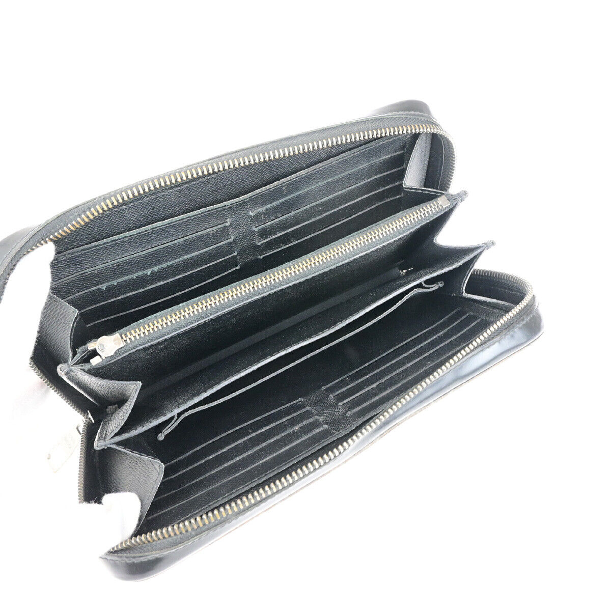 LOUIS VUITTON Zippy XL Long Travel Wallet Monogram Eclipse BK M61698 62YG561