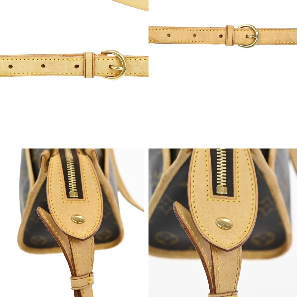 LOUIS VUITTON LV Popincourt Long Shoulder Bag Monogram Brown M40008 97MA358