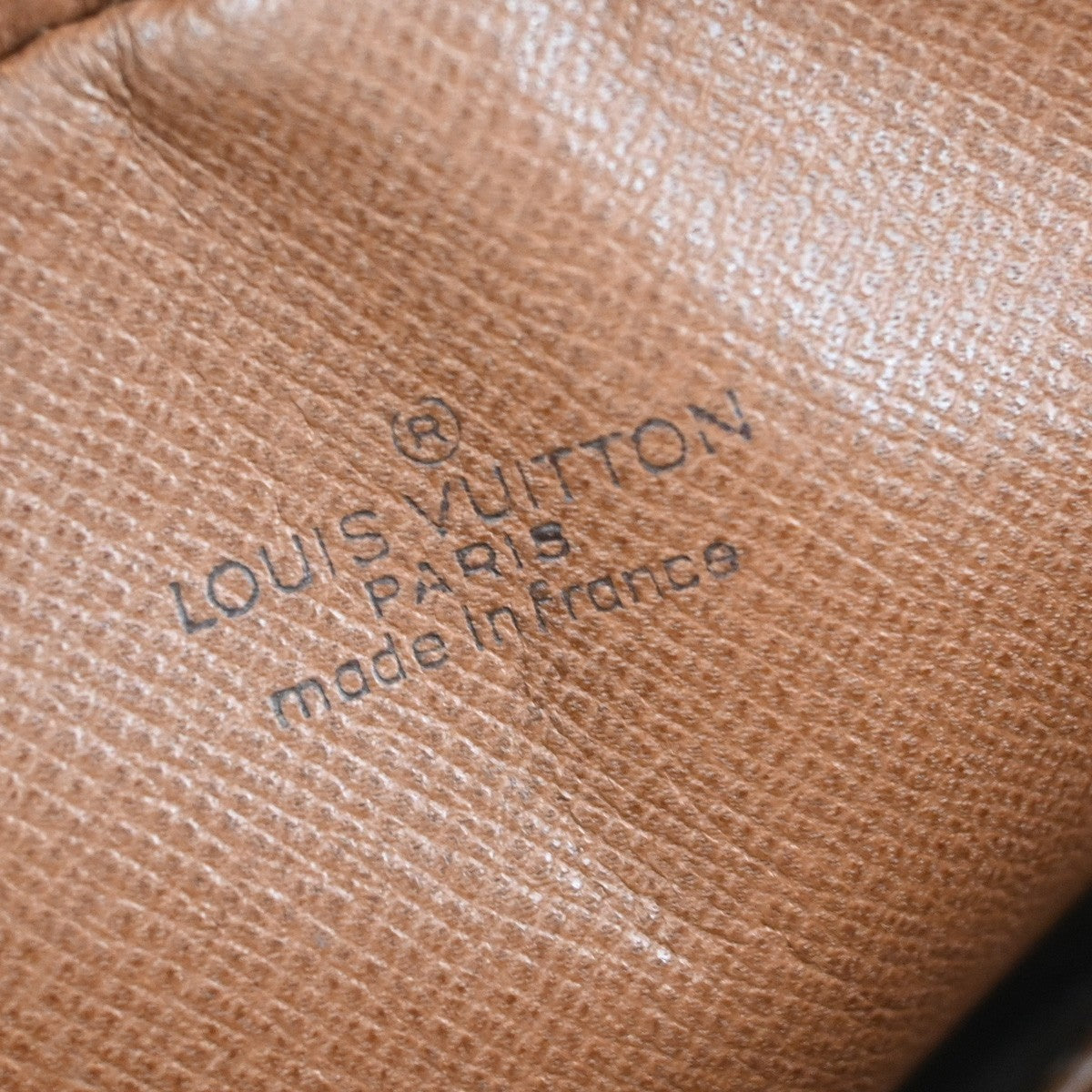 LOUIS VUITTON Danube Shoulder Bag Monogram Leather Brown France M45266 64AA085