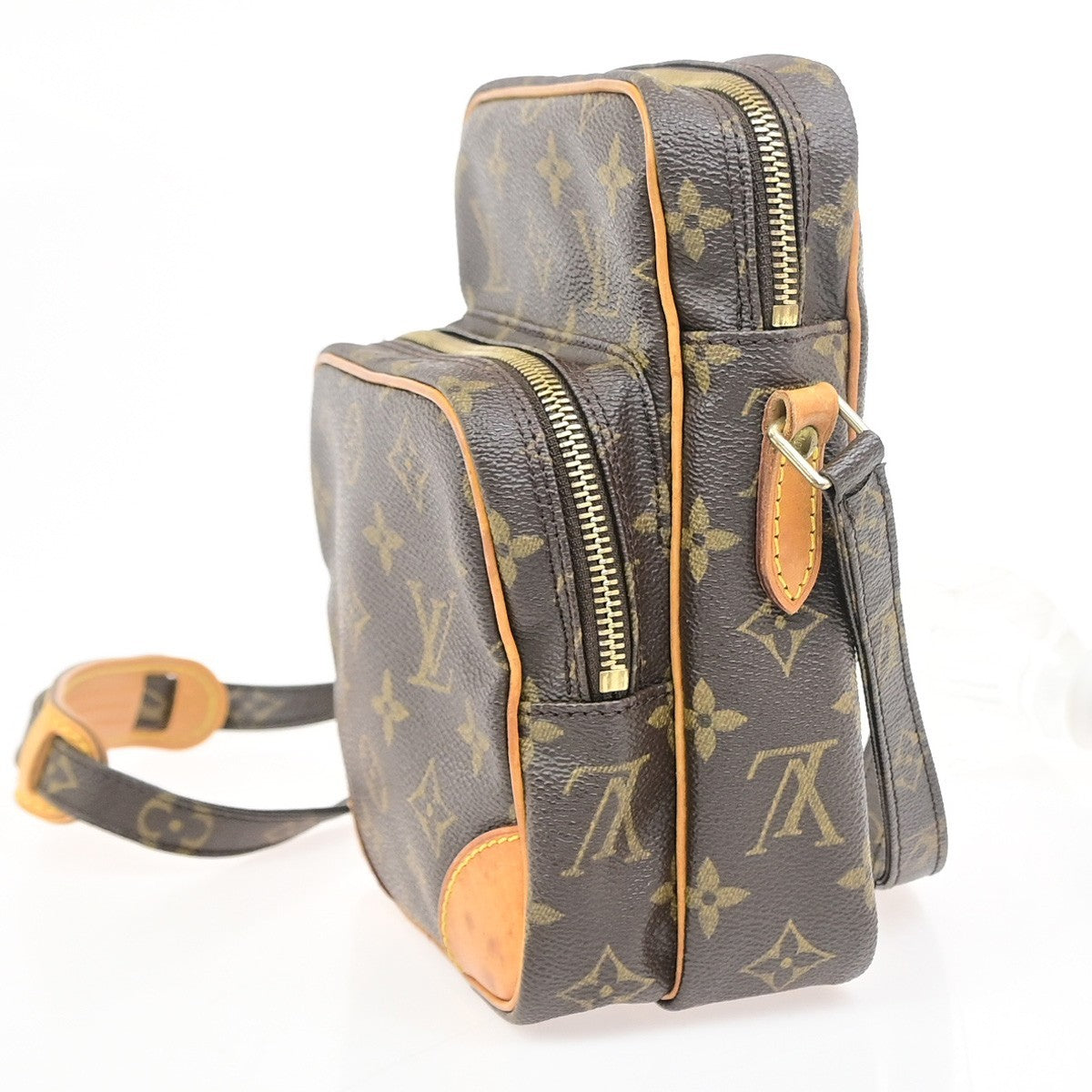 LOUIS VUITTON Amazon Crossbody Shoulder Bag Monogram Leather BN M45236 96KD132