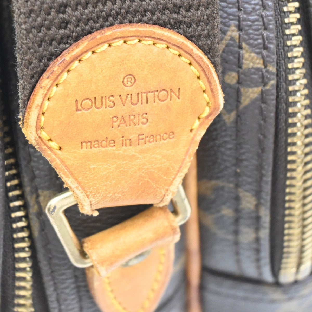 LOUIS VUITTON Reporter PM Crossbody Shoulder Bag Monogram Leather M45254 80KC892