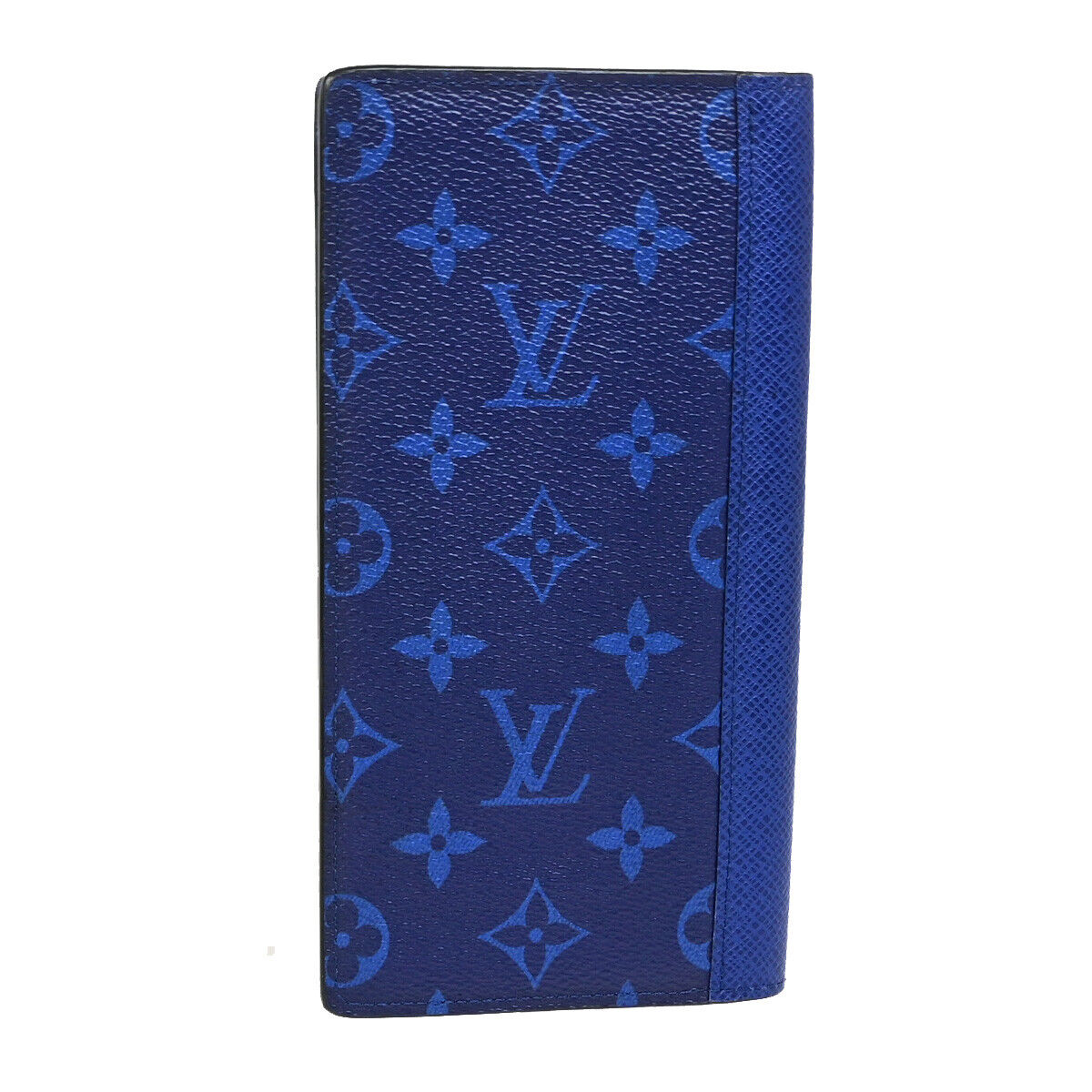 LOUIS VUITTON Portefeuille Brazza Bifold Wallet Taigarama Blue M30297 79YF746