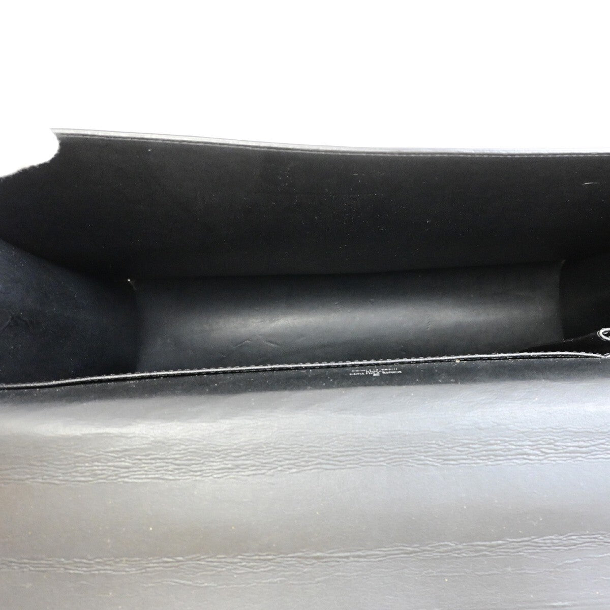 LOUIS VUITTON Serviette Kazan Hand Bag Taiga Leather Black M30802 68EE125