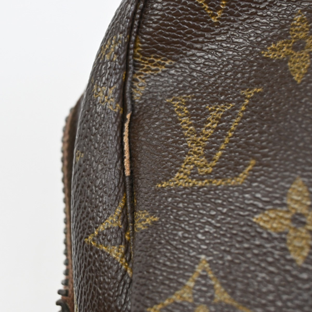 LOUIS VUITTON Trousse Toilette 28 Clutch Hand Bag Monogram Brown M47522 68KC425