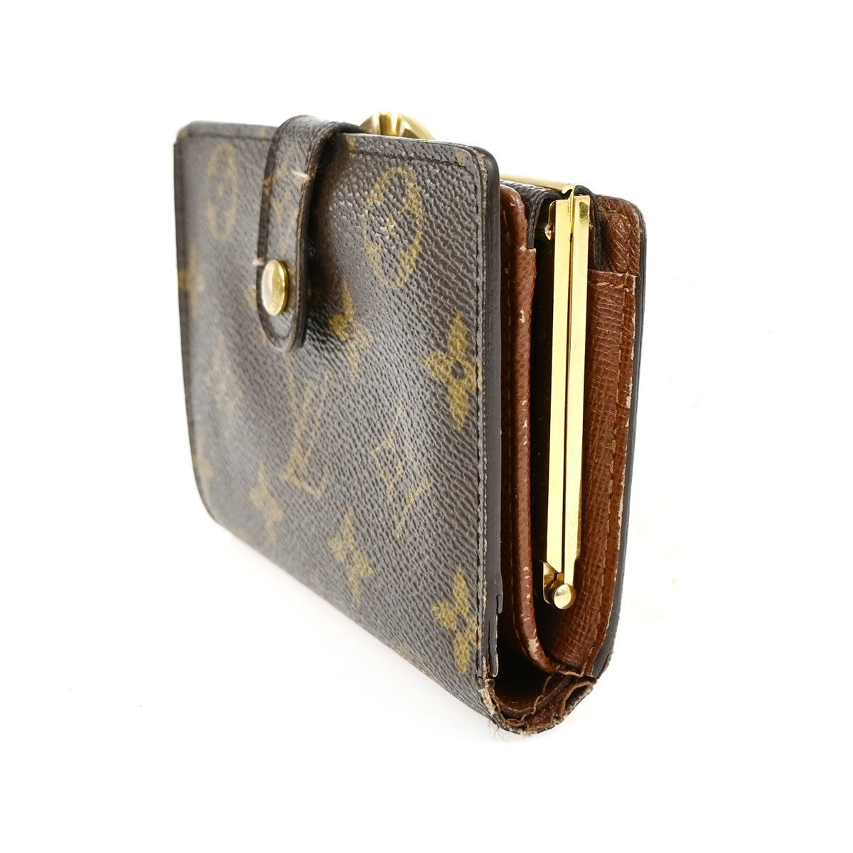 LOUIS VUITTON Portefeuille Viennois Bifold Wallet Monogram Brown M61674 01TA262