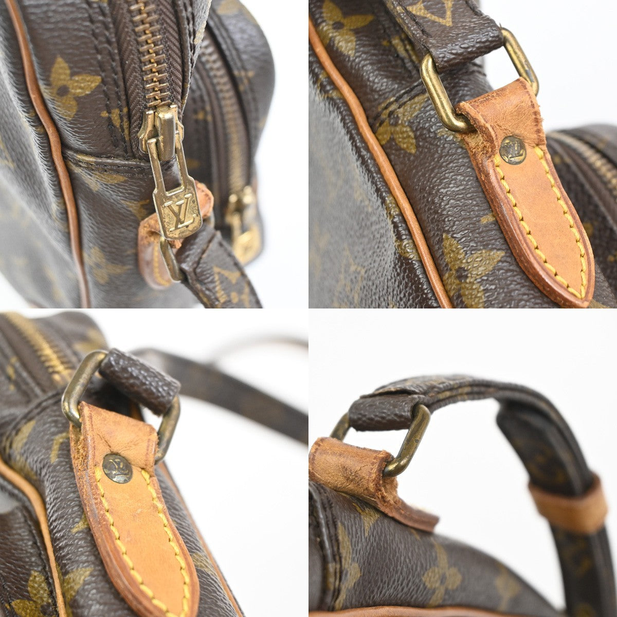 LOUIS VUITTON Amazon Crossbody Shoulder Bag Monogram Leather BN M45236 31KC695