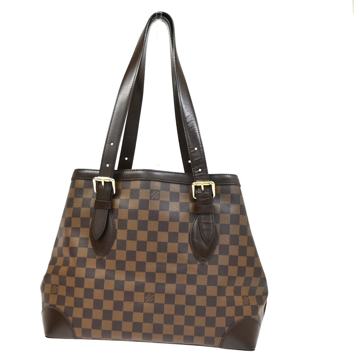 LOUIS VUITLOUIS VUITTON Hampstead MM Shoulder Bag Damer Leather N51204 11YH915