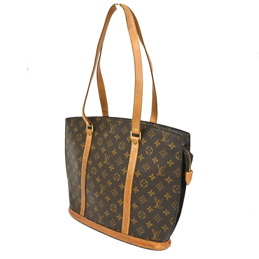 9.Live LOUIS VUITTON BABYLONE Shoulder Bag Monogram Leather Brown M51102 34CA708