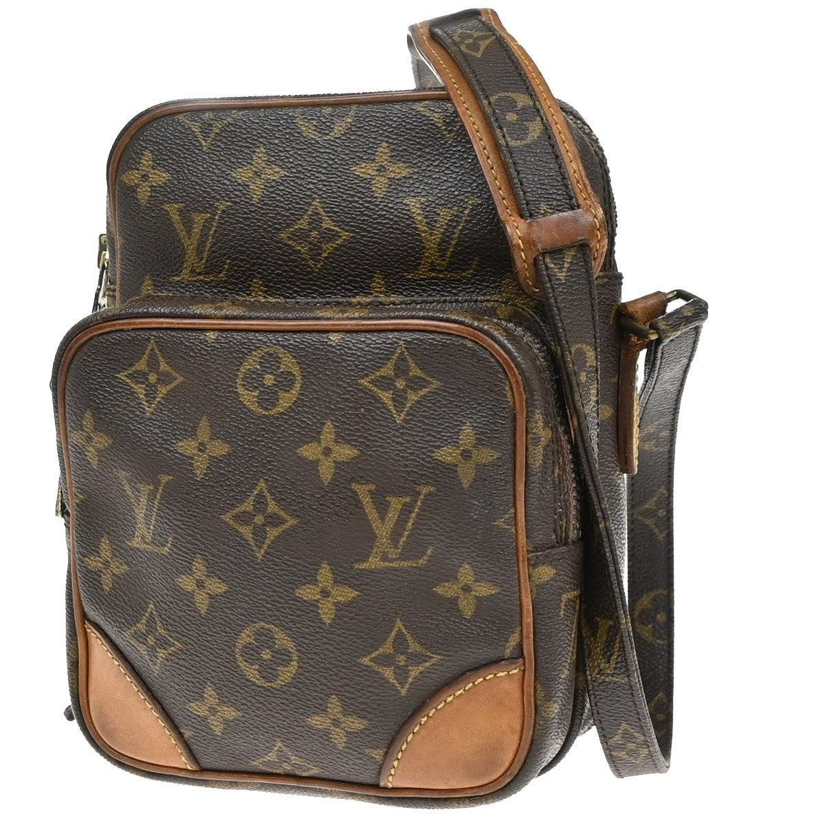 LOUIS VUITTON Amazon Crossbody Shoulder Bag Monogram Leather BN M45236 68DA072