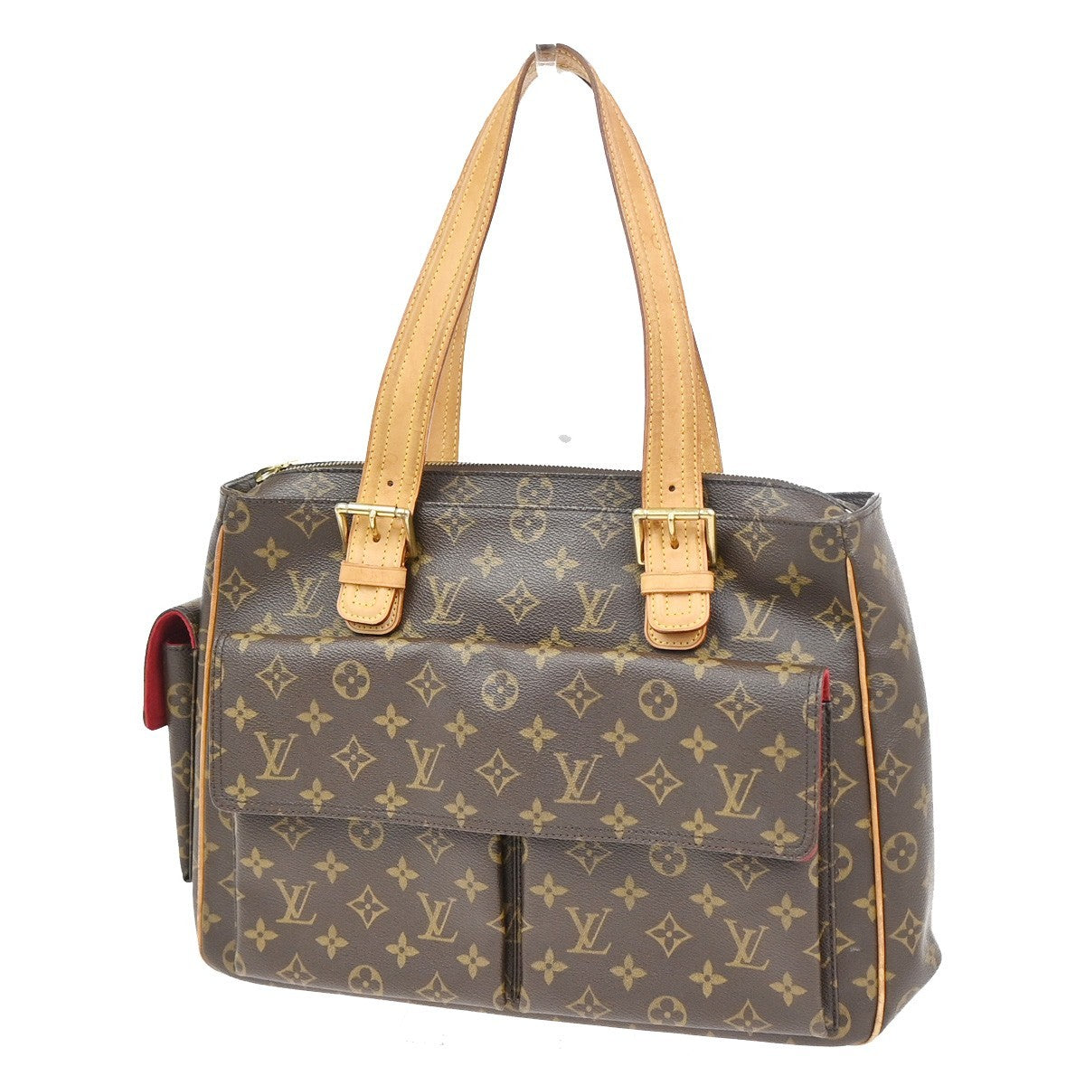 LOUIS VUITTON Multipli Cite Shoulder Bag Monogram Leather Brown M51162 74KC893