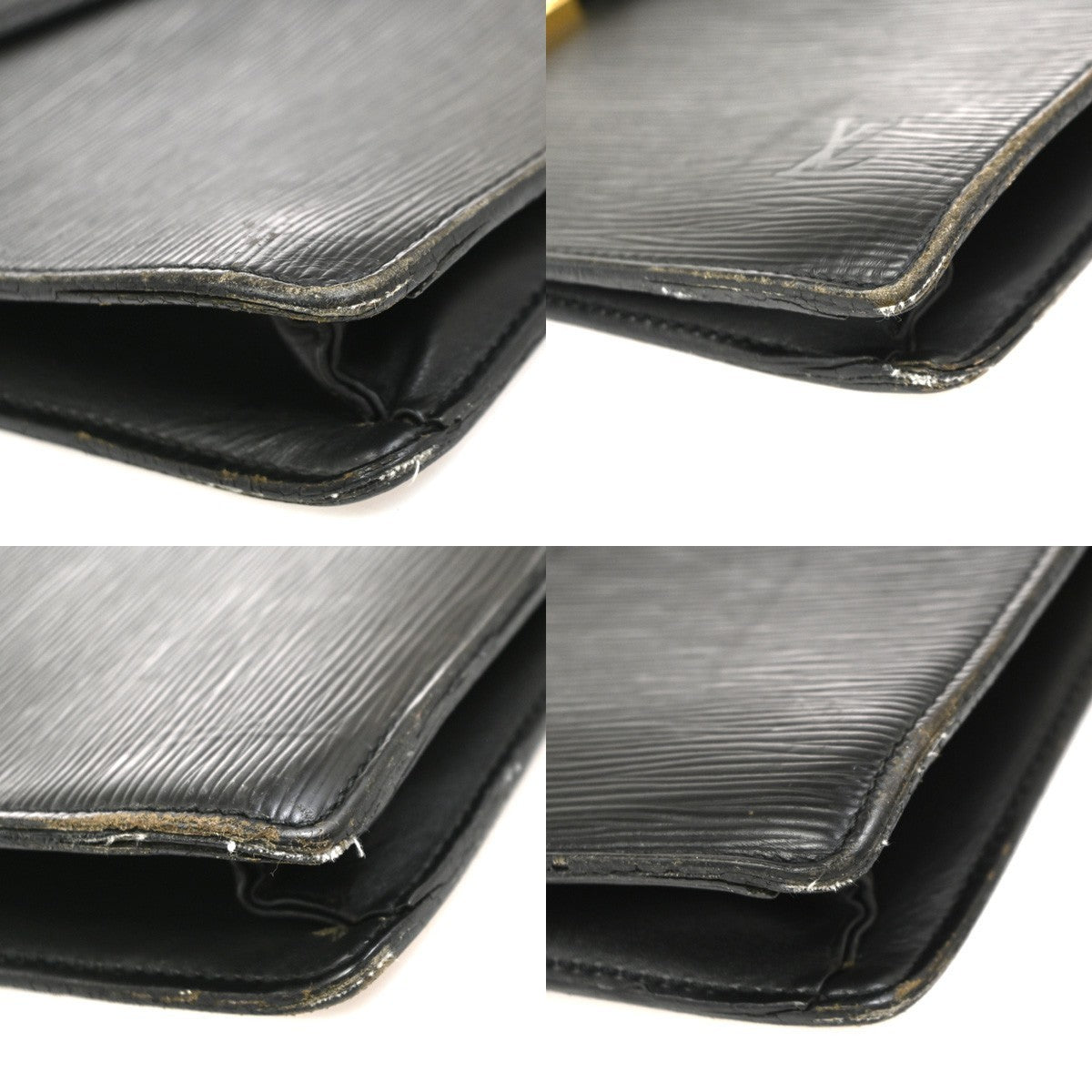LOUIS VUITTON Porte Documents Bandouliere Hand Bag Epi Leather BK M54462 66KP502