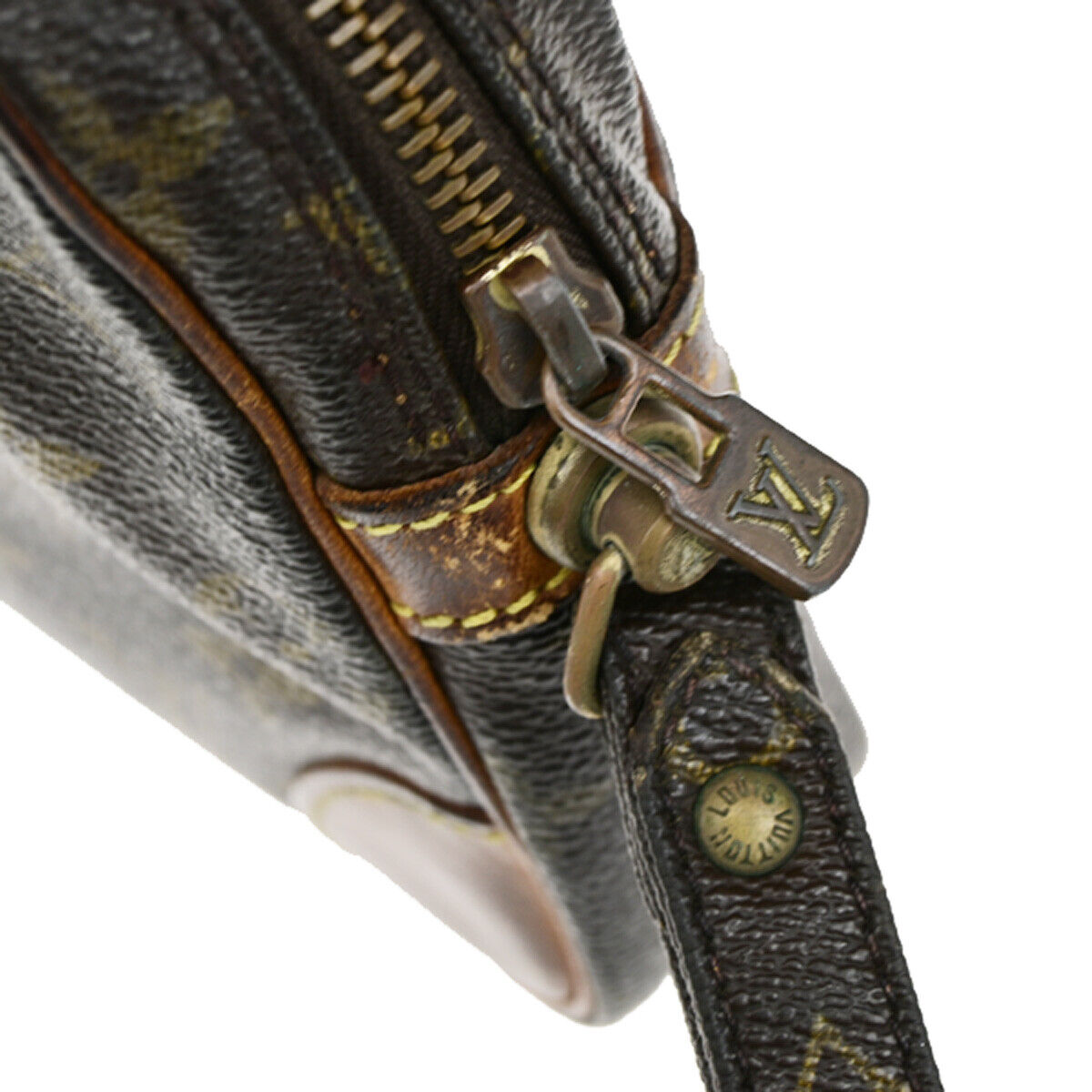 LOUIS VUITTON Marly Dragonne GM Clutch Hand Bag Monogram Brown M51825 67YG502