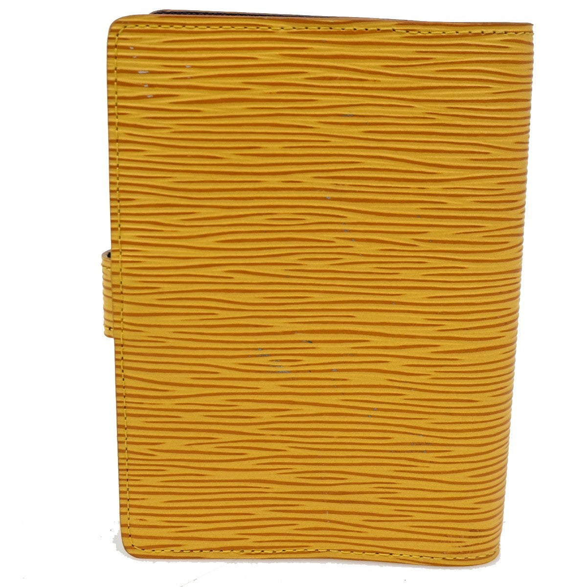 LOUIS VUITTON Agenda PM Notebook Cover Epi Leather Yellow M63559 09TA295