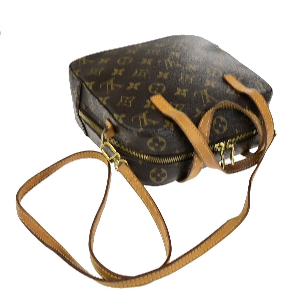 LOUIS VUITTON Spontini 2Way Shoulder Hand Bag Monogram Leather M47500 77SJ597