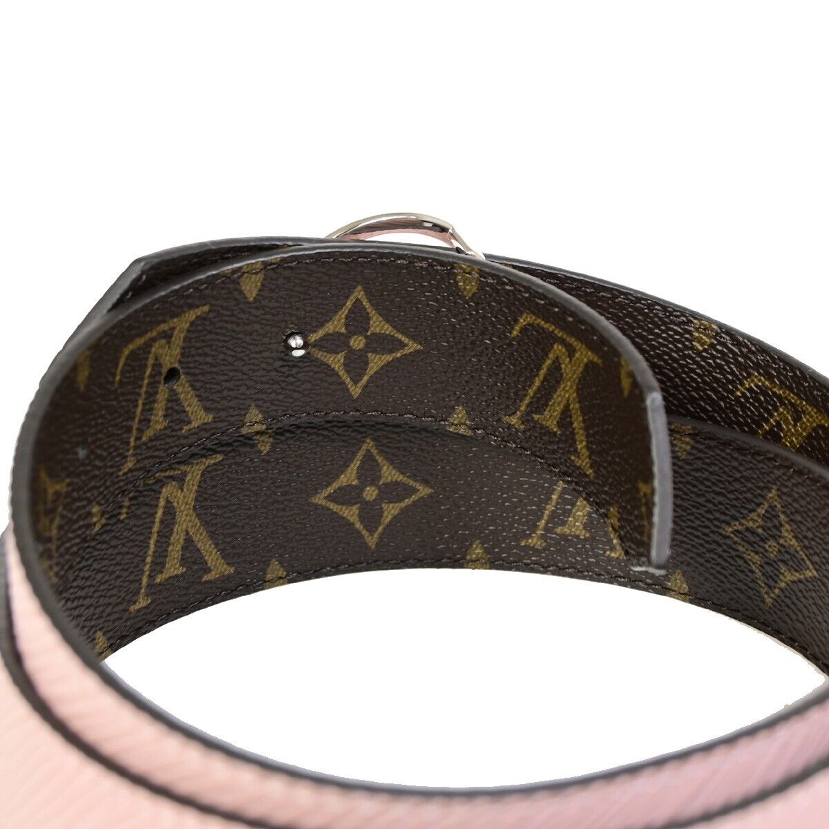 LOUIS VUITTON Ceinture LV Circle Belt 80/32 Monogram Epi Pink BN M0118 31FA983