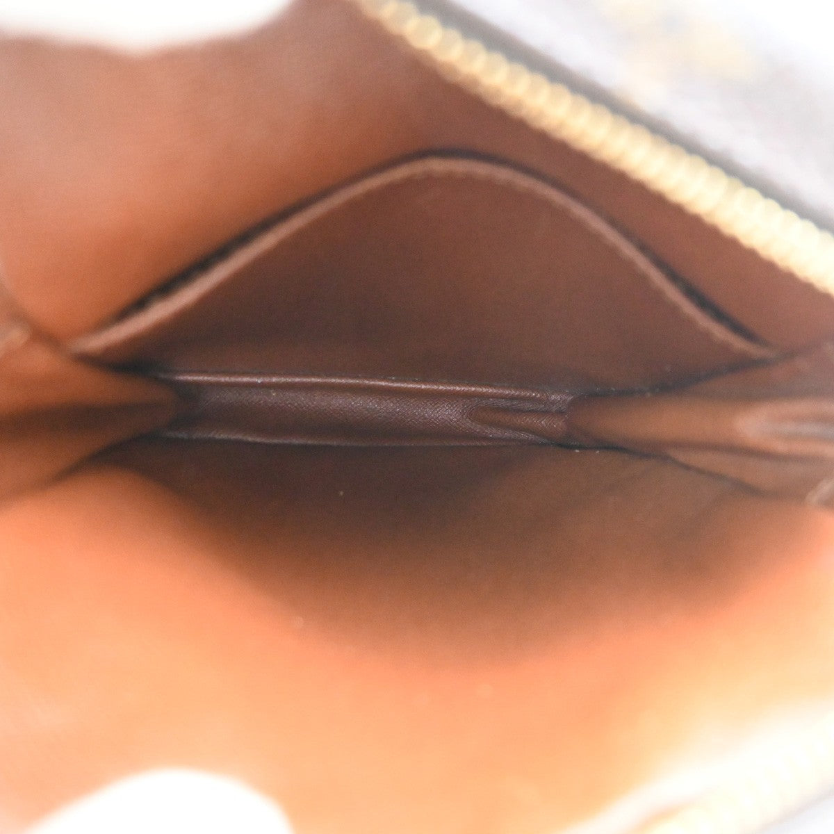 LOUIS VUITTON Danube Shoulder Bag Monogram Leather Brown France M45266 39CA956