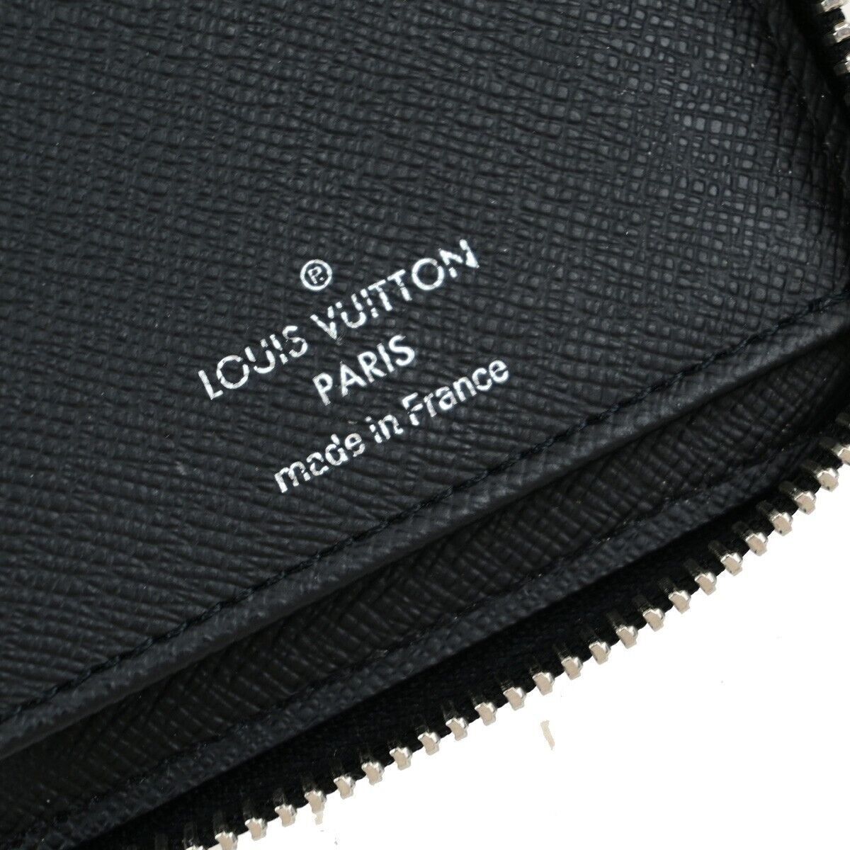 LOUIS VUITTON Long Zippy Wallet Vertical Damier Graphite Leather N63095 86KA436
