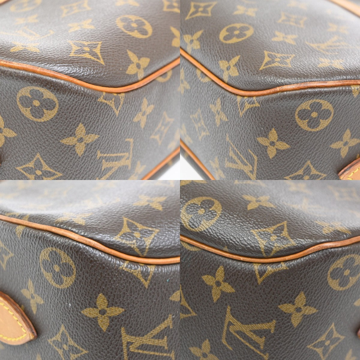 LOUIS VUITTON Blois Crossbody Shoulder Bag Monogram Leather Brown M51221 85CA730