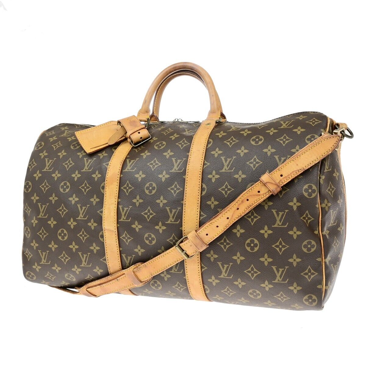 LOUIS VUITTON Keepall Bandouliere 50 2Way Hand Bag Monogram BN M41416 75EE031
