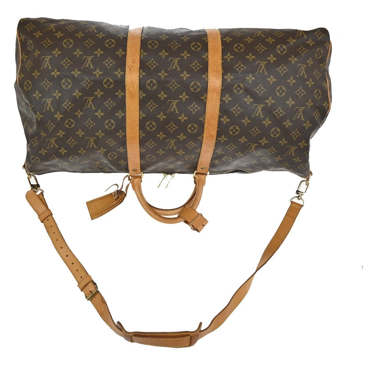 LOUIS VUITTON Keepall Bandouliere 60 2Way Hand Bag Monogram Brown M41412 14TA335