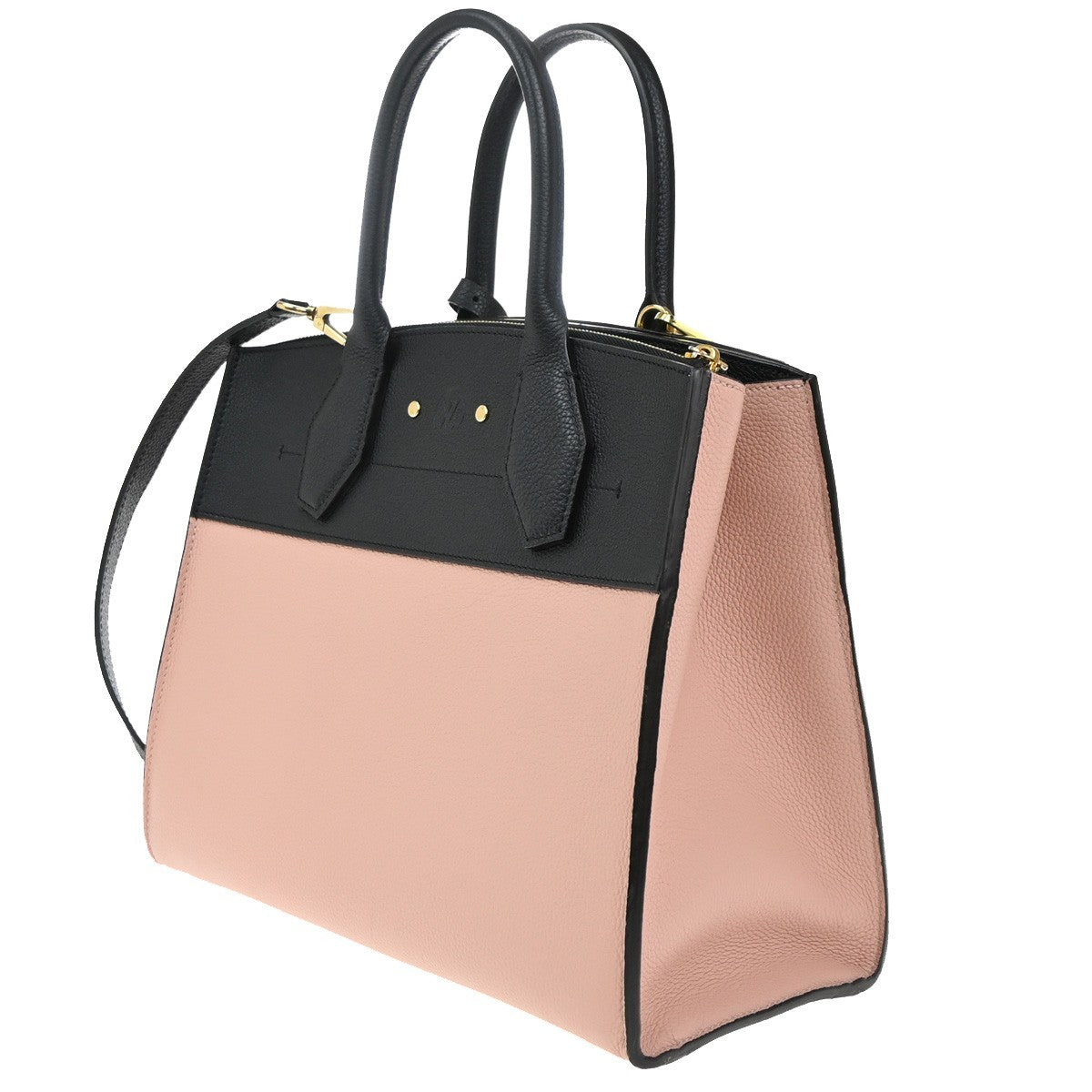 LOUIS VUITTON City Steamer MM 2Way Hand Bag Taurillon Leather PK M53019 660RP098