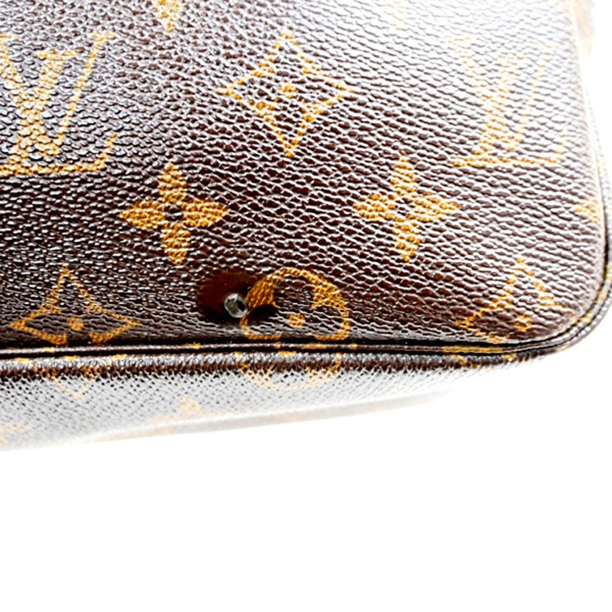 LOUIS VUITTON Trousse Toilette 28 Clutch Hand Bag Monogram Brown M47522 09SA055