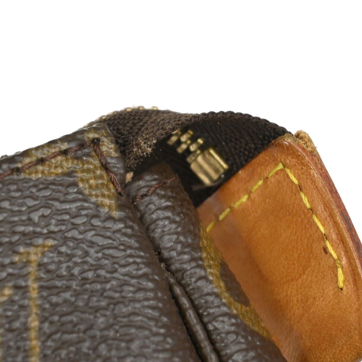 LOUIS VUITTON Pochette Accessoires Hand Bag Monogram Leather BN M51980 13ED392