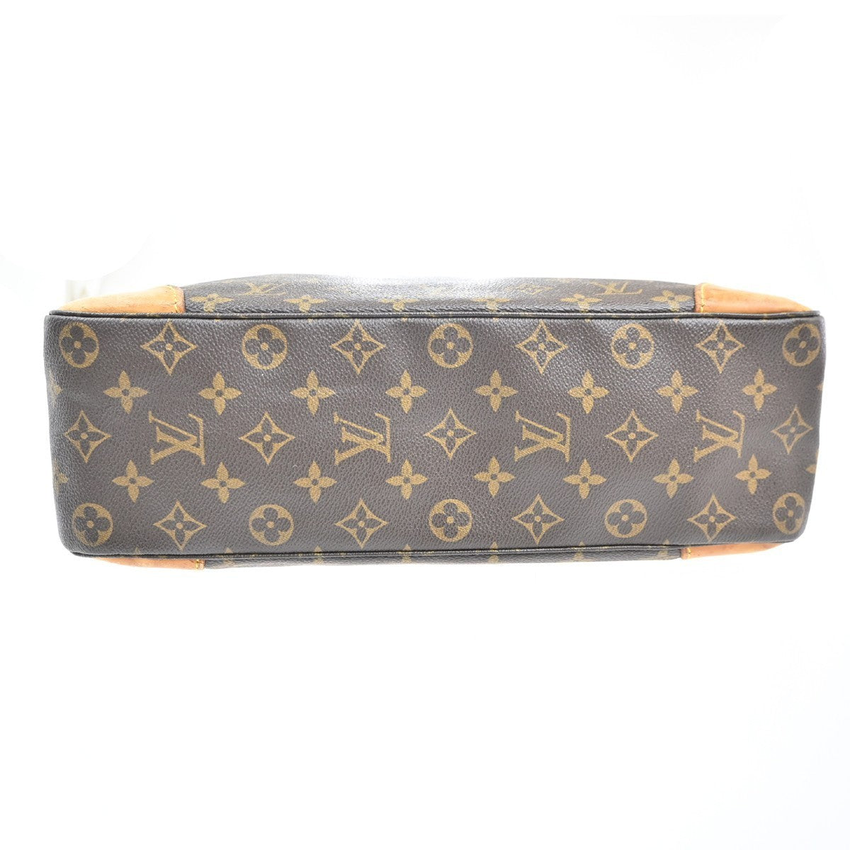 LOUIS VUITTON Boulogne 35 Shoulder Bag Monogram Leather Brown M51260 39KC444