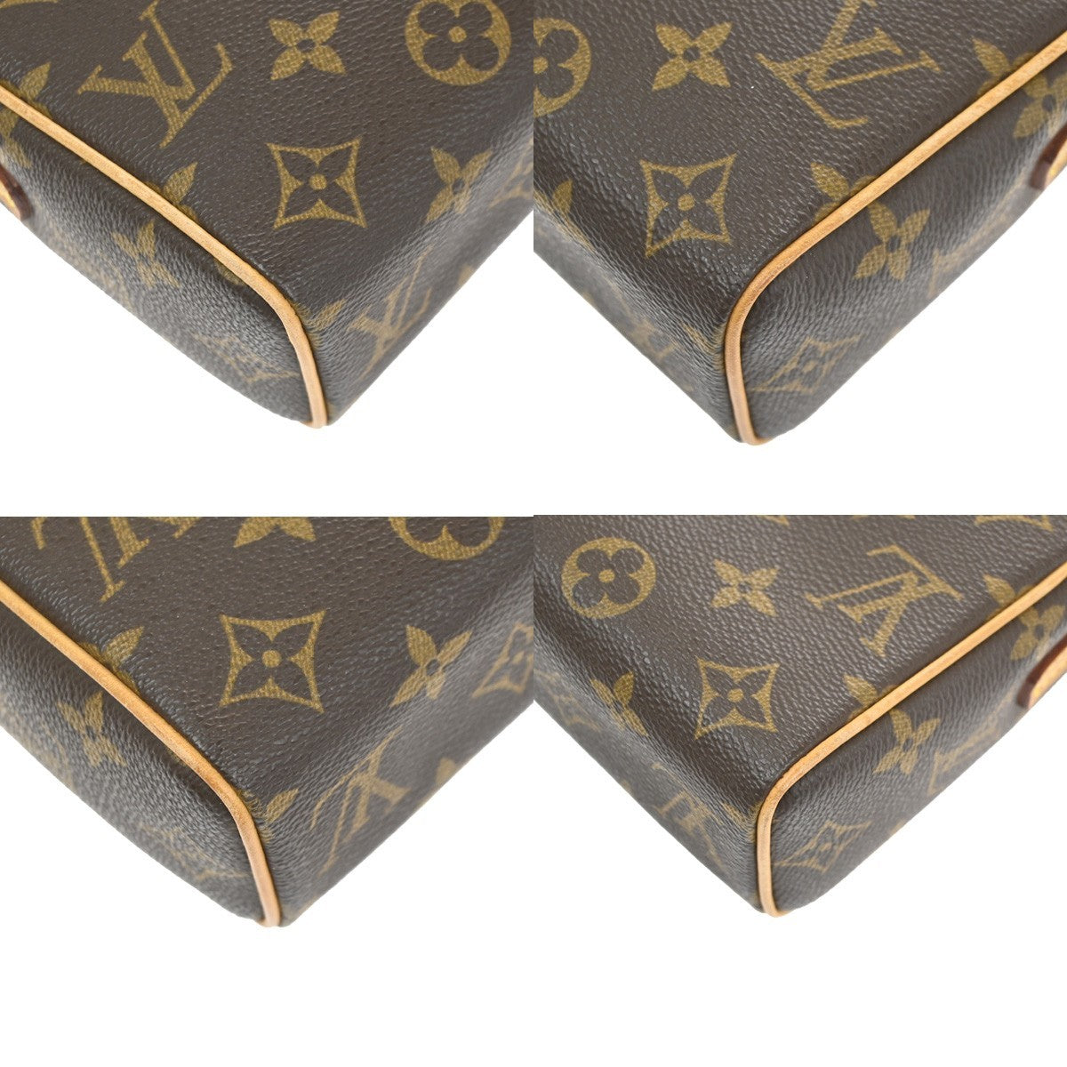 LOUIS VUITTON LV Recital Long Shoulder Bag Monogram Brown M51900 50TA702