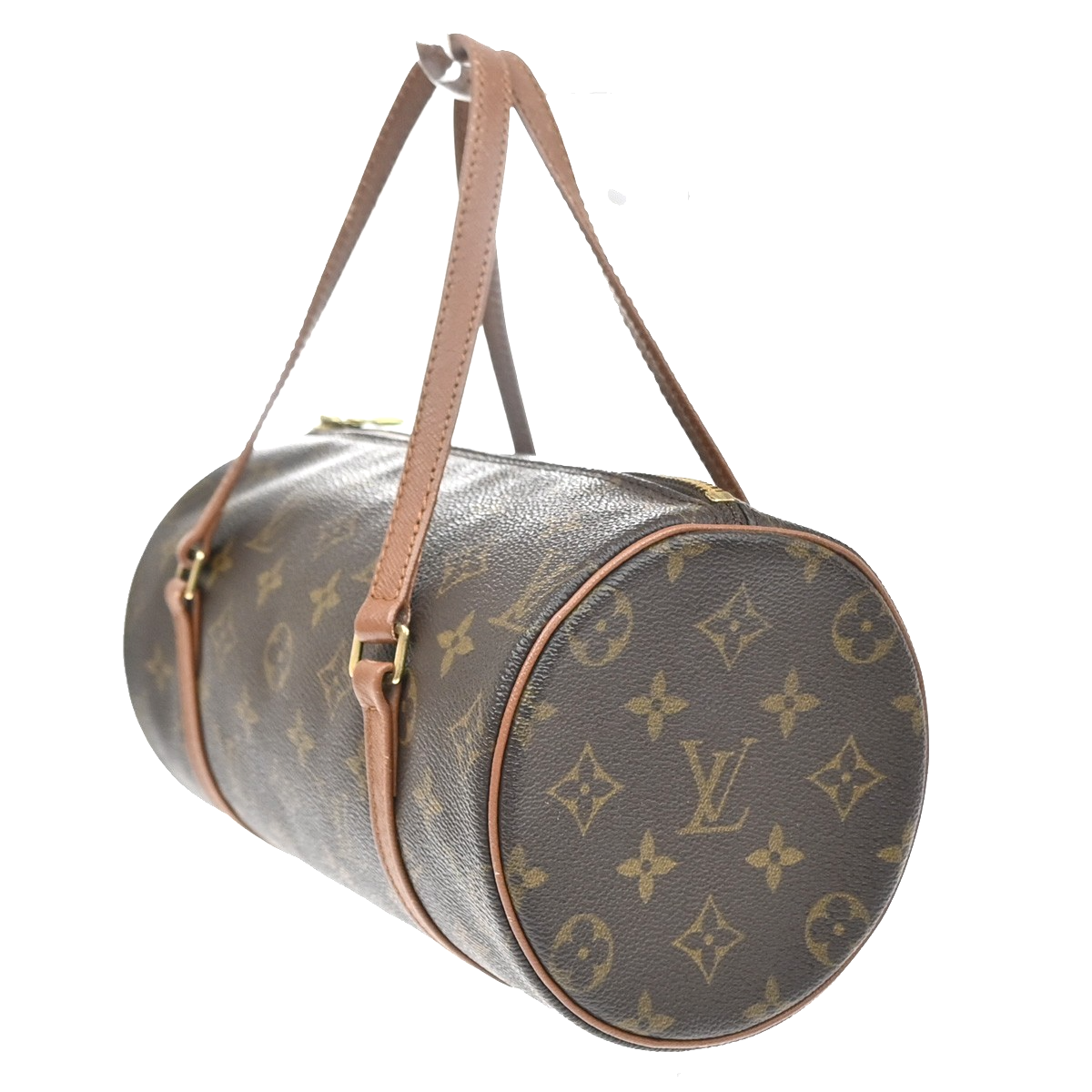 LOUIS VUITTON PAPILLON 26 Hand Bag Monogram Leather Brown France M51366 77YJ218