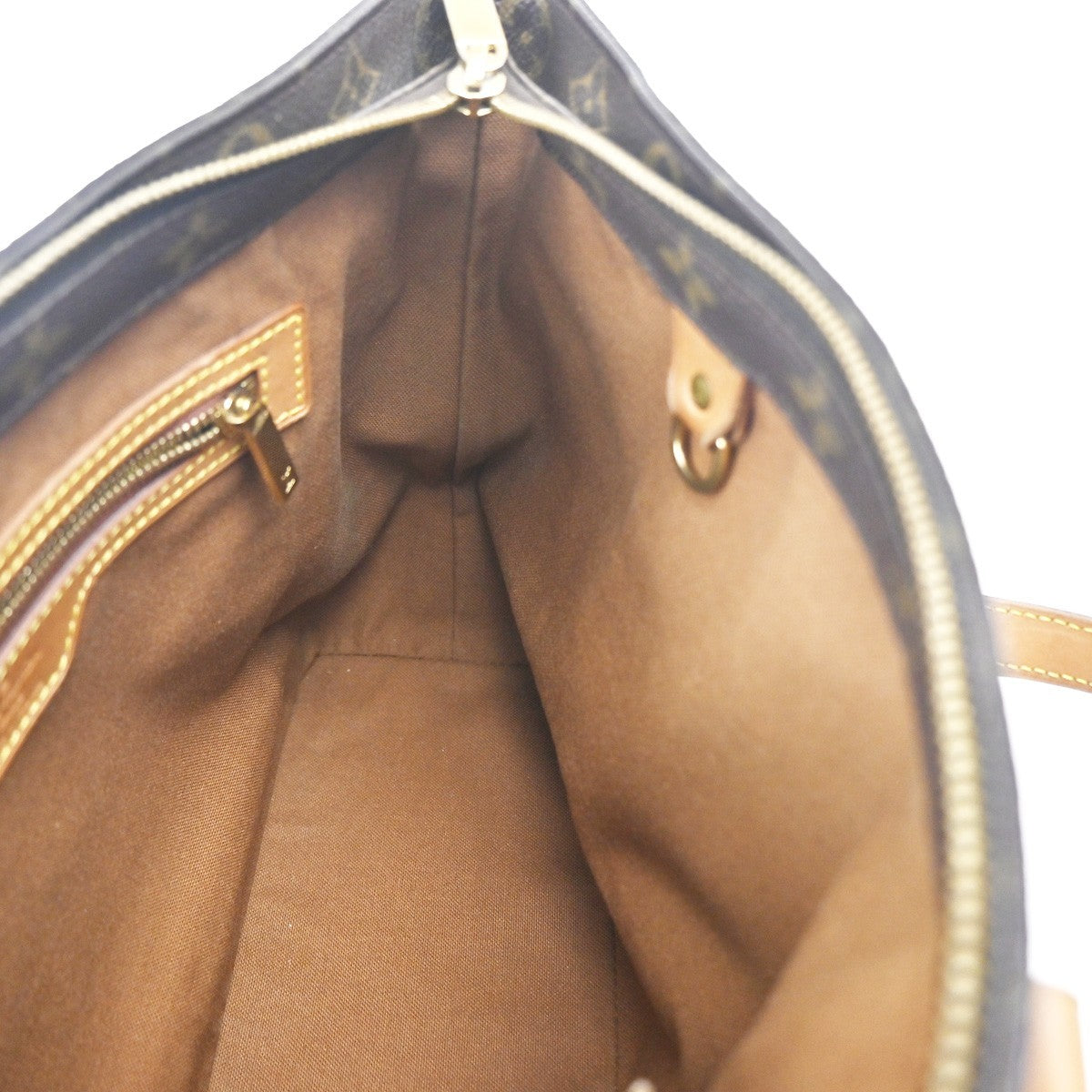LOUIS VUITTON Cabas Piano Shoulder Bag Monogram Leather BN France M51148 76KC831