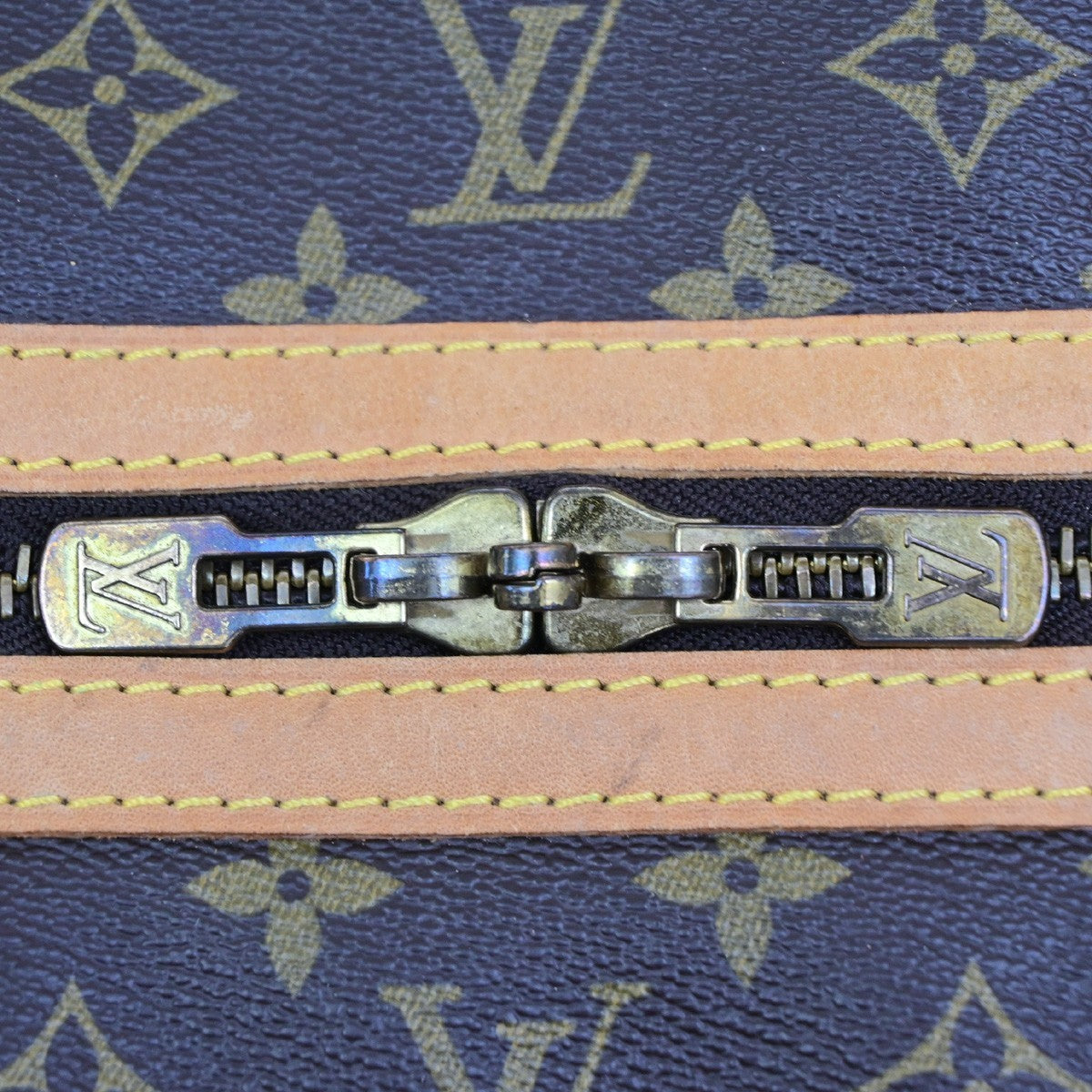 LOUIS VUITTON Sac Souple 55 Travel Hand Bag Monogram Leather BN M41622 72YJ231