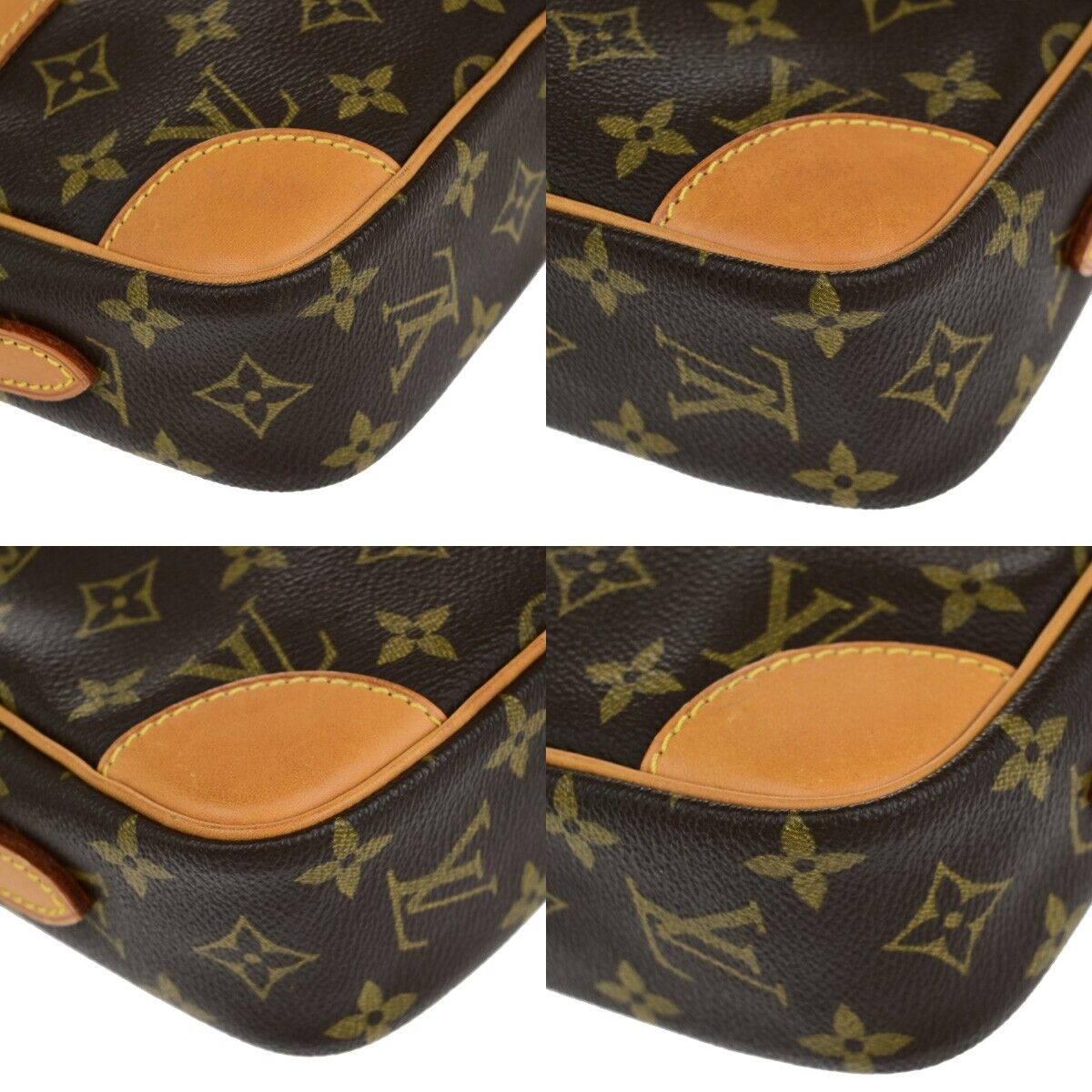 LOUIS VUITTON Trocadero 24 Shoulder Bag Monogram Leather Brown M51276 72ED014