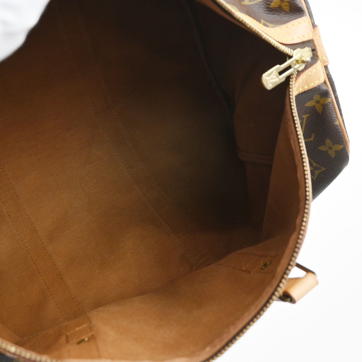 LOUIS VUITTON Sac Souple 45 Travel Hand Bag Monogram Leather BN M41624 72CA982