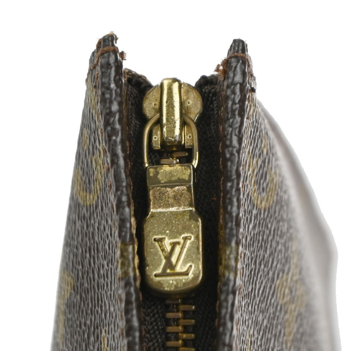 LOUIS VUITTON Poche Toilette 26 Clutch Pouch Bag Monogram Leather M47542 67MA453
