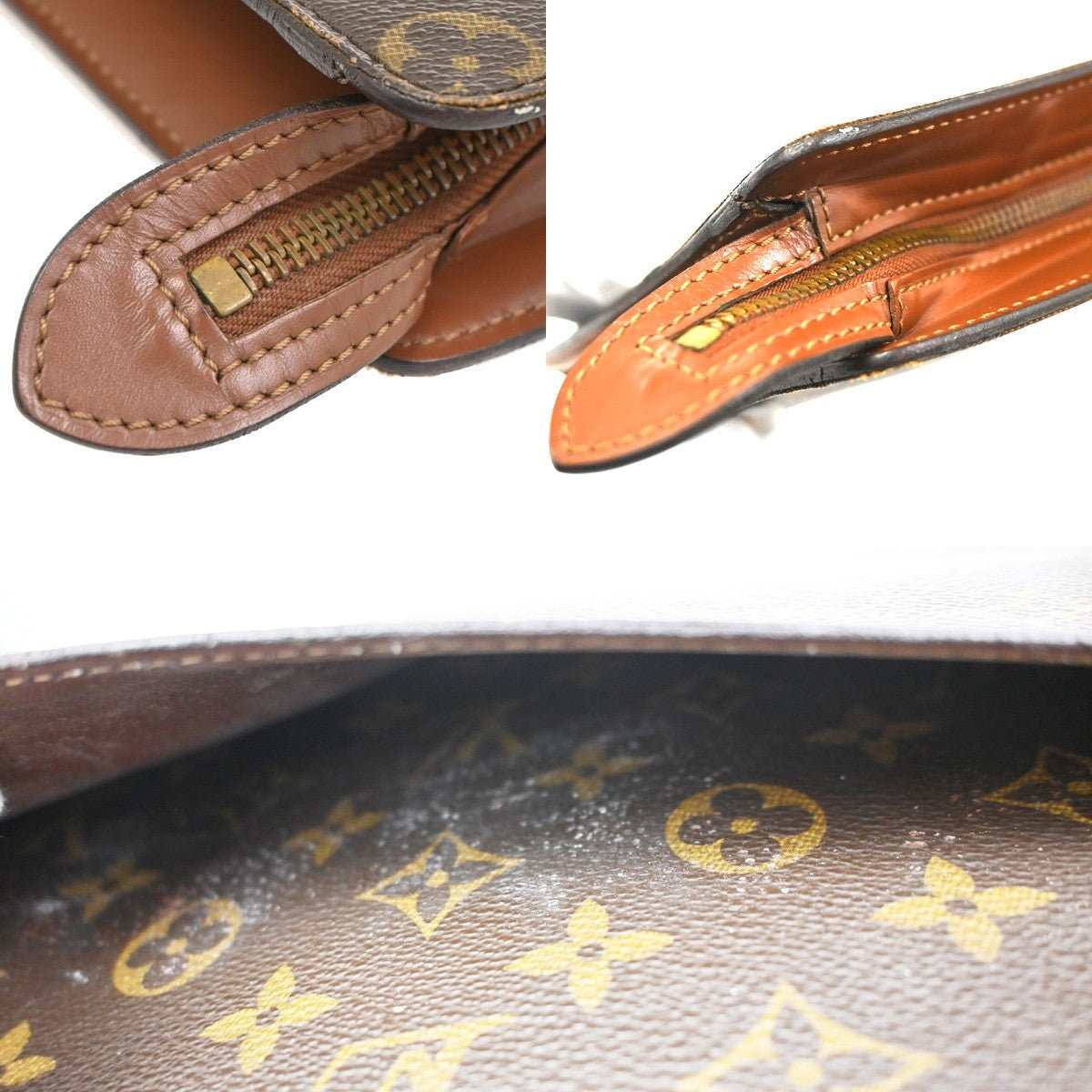 LOUIS VUITTON Pochette Homme Clutch Hand Bag Monogram Leather BN M51795 04CA764