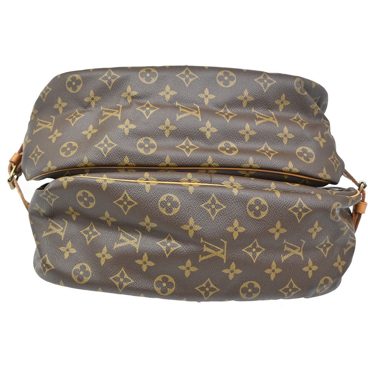 LOUIS VUITTON Saumur 35 Shoulder Bag Monogram Leather BN France M42254 15KC498