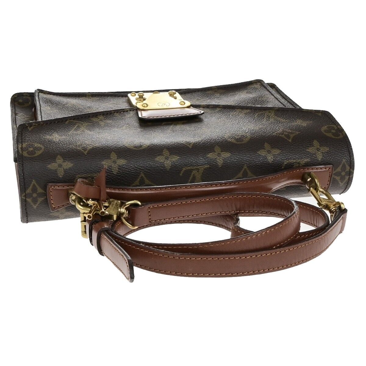 LOUIS VUITTON Monceau 26 2Way Shoulder Hand Bag Monogram Leather M51187 73ED226