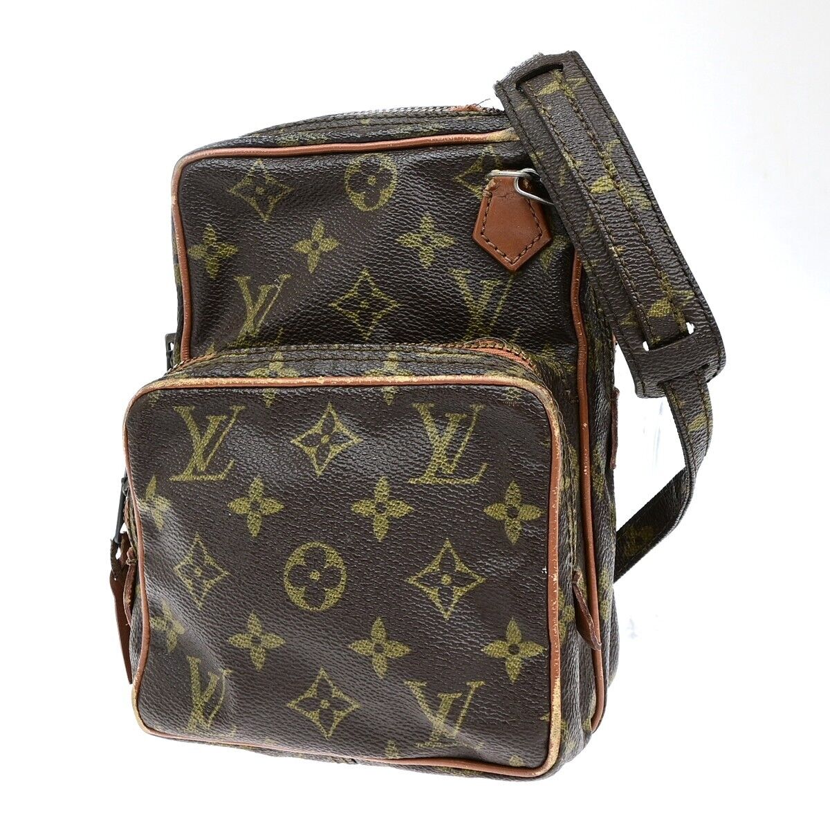 LOUIS VUITTON Mini Amazon Shoulder Bag Monogram Leather Brown M45238 02GA179
