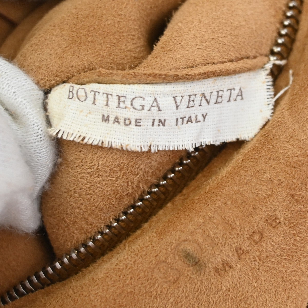 BOTTEGA VENETA Arco 2Way Shoulder Bag Hand Bag Suede Leather Red Italy 689RL773