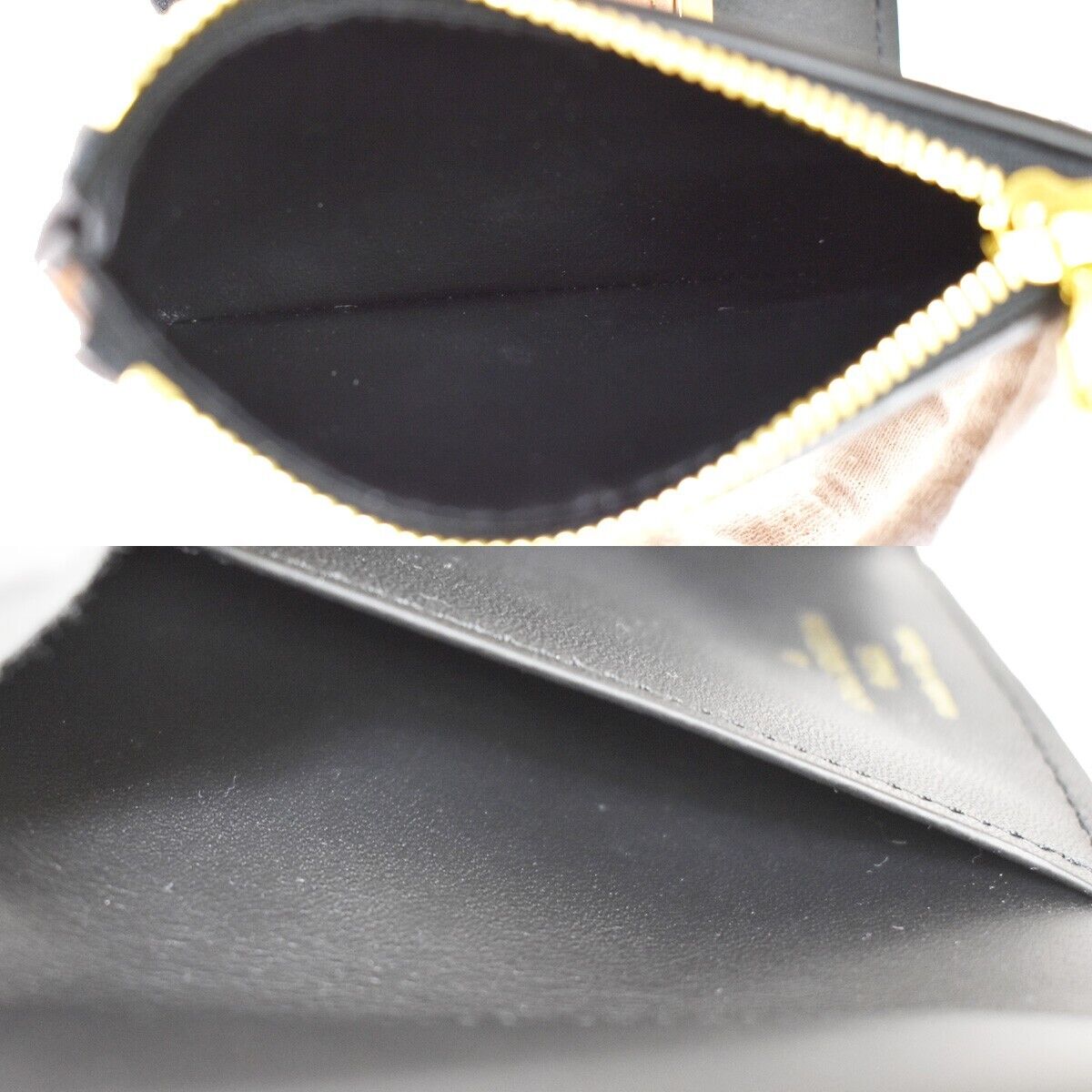 LOUIS VUITTON DAUPHINE COMPACT TRIFOLD WALLET MONOGRAM REVERSE LEATHER 50RC365