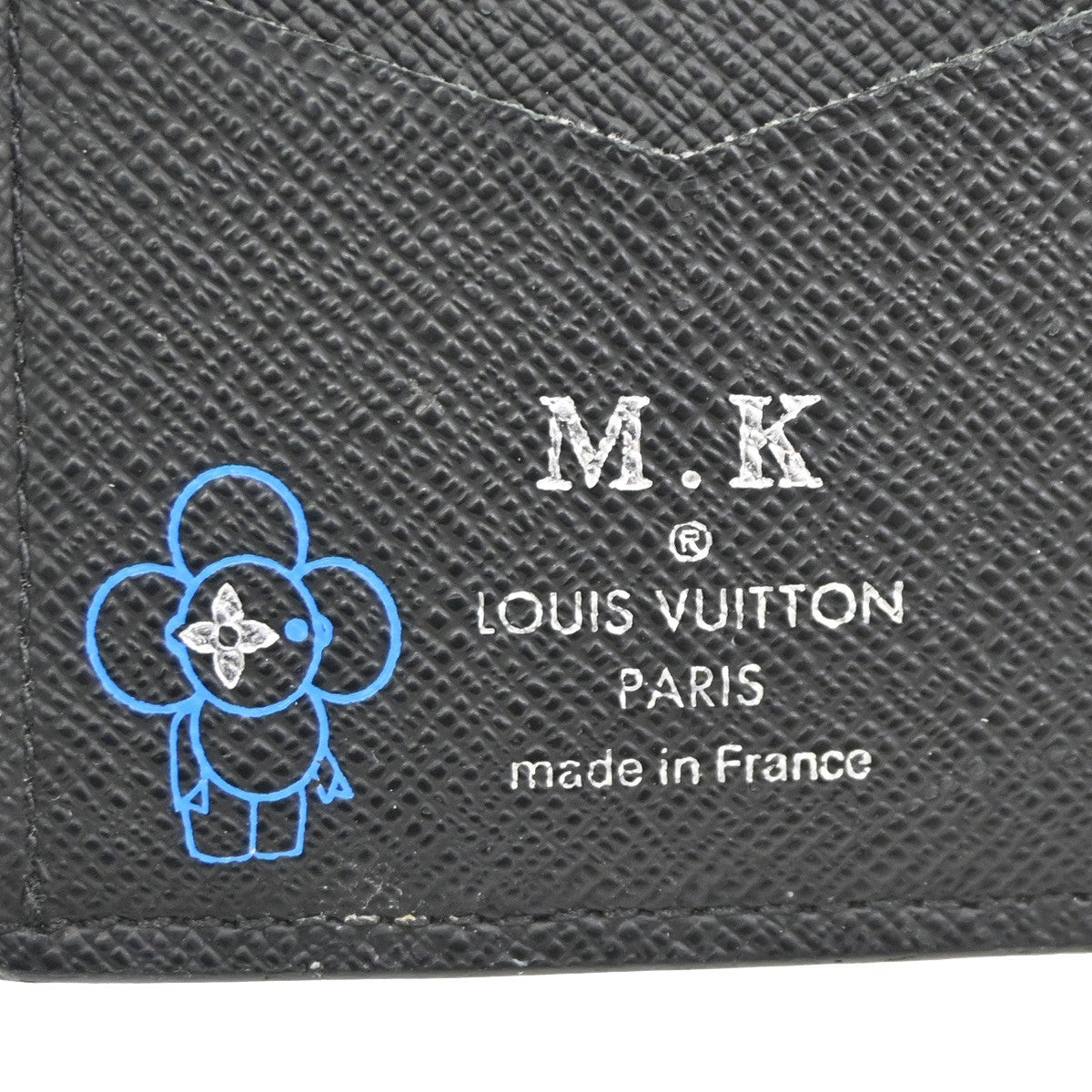 LOUIS VUITTON Organizer De Poche Card Case Damier Graphite Black N63075 05DA170