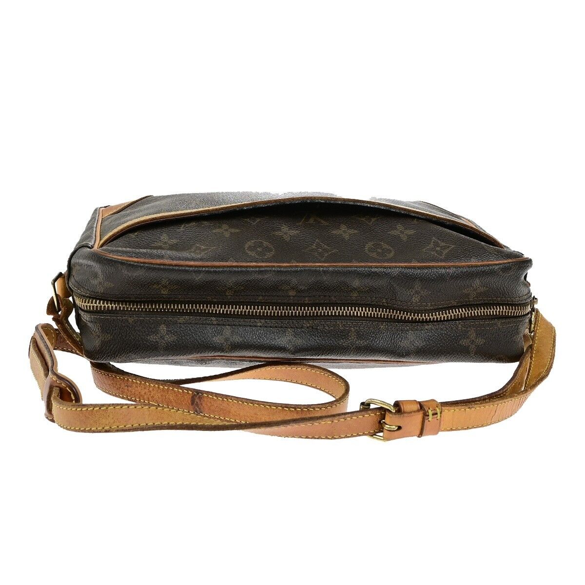 LOUIS VUITTON Trocadero 27 Shoulder Bag Monogram Leather Brown M51274 05EE009