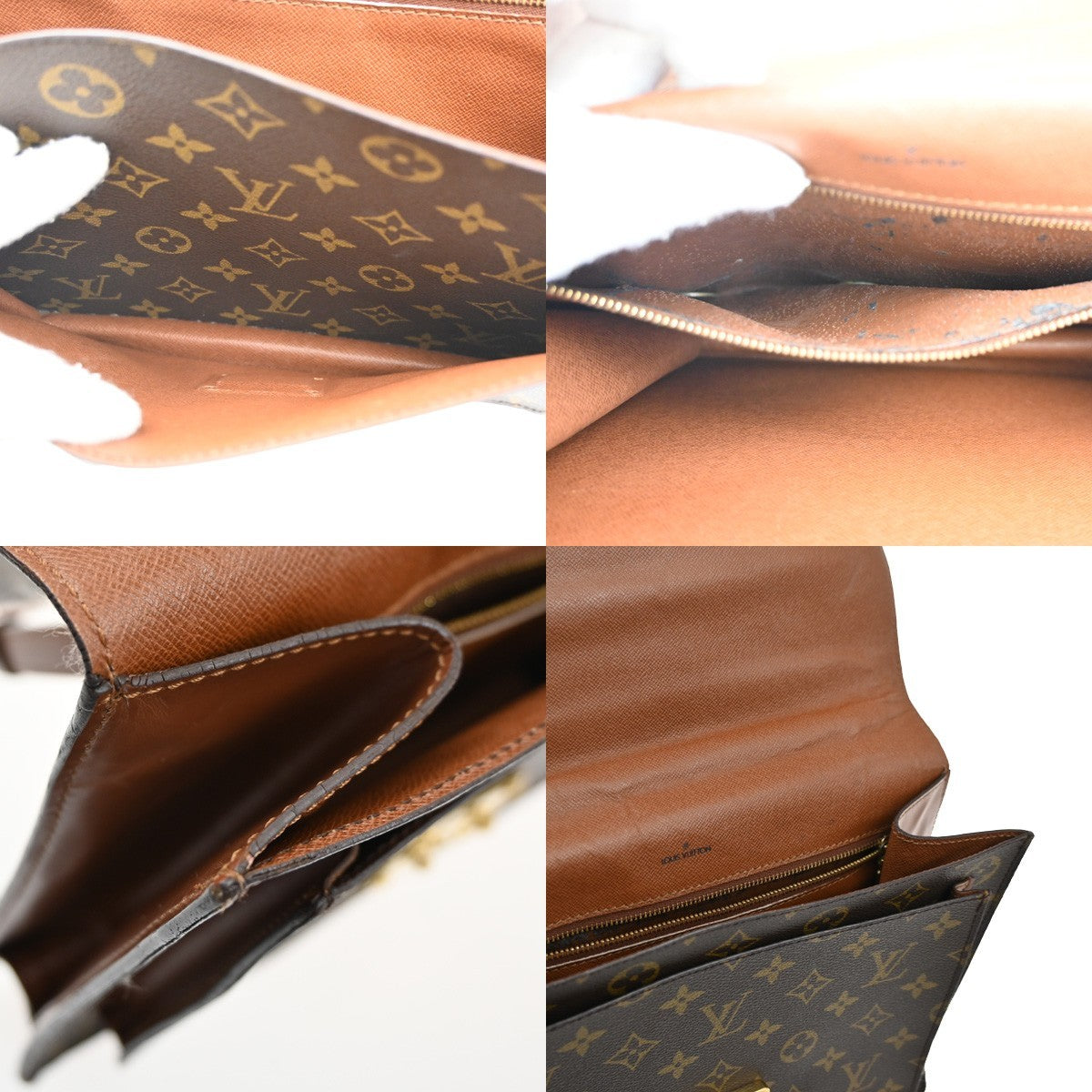 LOUIS VUITTON Monceau 28 2Way Hand Bag Monogram Leather BN France M51185 88CA327